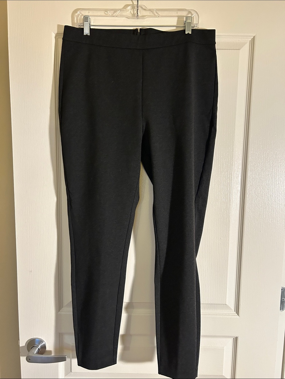 J. Crew Black Skinny Ponte Pants Size XL